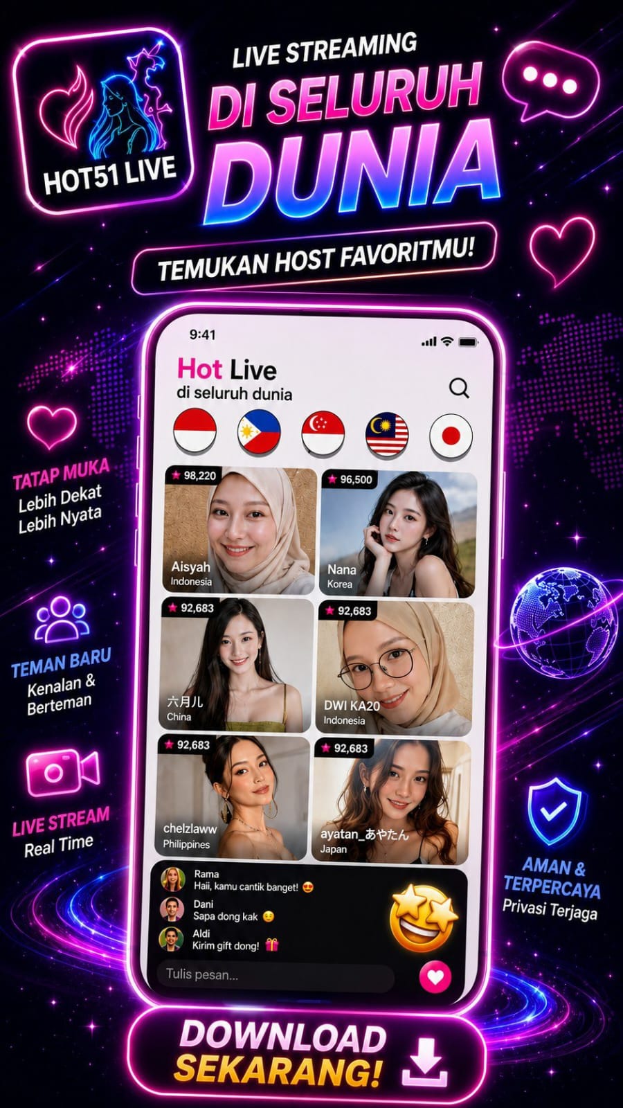 Thumbnail Hot51 Live 1